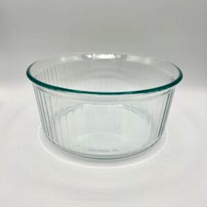 vintage pyrex souffle Dish